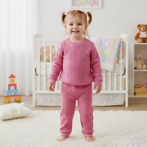 ❤️ 3 for $12 ❤️ Toddler Girl 2Pcs Long-sleeve Sweatshirt & pants Outfit 3-4 year